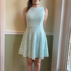 Speechless mint green dress